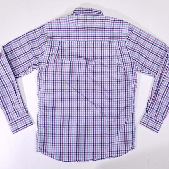 Hechter Checks/Boxes Casual Button Down Shirt - Picture 9 of 9